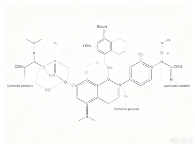 CAS:135467-16-2: Oktreotid-pamoát